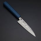 Kaisaki VG-10 Nashiji Blauer Urushi Griff 120mm-[Musashi]-[Japan-Küchenmesser]