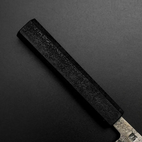 Kaisaki VG-10 Nashiji Schwarzer Urushi Griff 150mm-[Musashi]-[Japan-Küchenmesser]