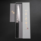 Kaisaki VG-10 Nashiji Schwarzer Urushi Griff 150mm-[Musashi]-[Japan-Küchenmesser]