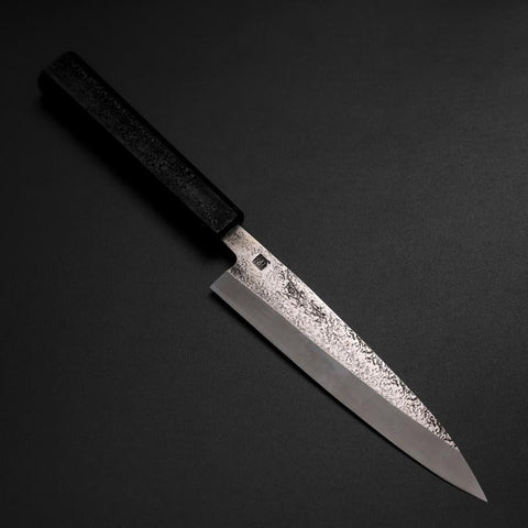 Kaisaki VG-10 Nashiji Schwarzer Urushi Griff 150mm-[Musashi]-[Japan-Küchenmesser]
