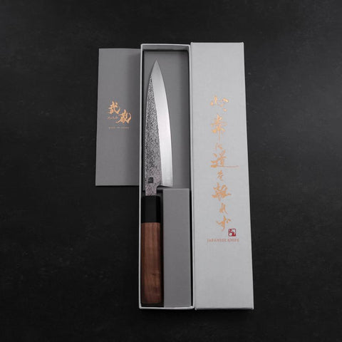 Kaisaki VG-10 Nashiji Walnussholz Griff 150mm-[Musashi]-[Japan-Küchenmesser]