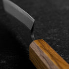 Kaisaki White Steel #2 Kurouchi Eichenholz Griff 105mm-[Musashi]-[Japan-Küchenmesser]