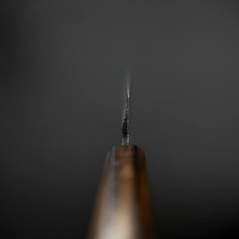 Kaisaki White Steel #2 Nashiji Sumi Urushi Griff 150mm-[Musashi]-[Japan-Küchenmesser]