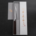 Kaisaki White Steel #2 Hon-Kasumi Ashwood Handle 120mm-[Musashi]-[Japanese-Kitchen-Knives]