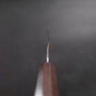 Kaisaki White Steel #2 Hon-Kasumi Eschenholz Griff 120mm-[Musashi]-[Japan-Küchenmesser]