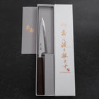 Kaisaki White Steel #2 Hon-Kasumi Eschenholz Griff 120mm-[Musashi]-[Japan-Küchenmesser]