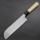 Kama Usuba White Steel #2 Kasumi Buffalo Magnolia Handle 225mm (8.8”)-[Musashi]-[Japan-Küchenmesser]