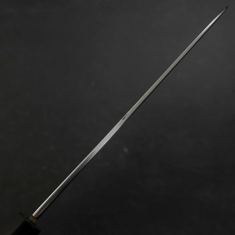 Kama Usuba White Steel #2 Kasumi Büffelhorn und Teakholz Griff 240mm-[Musashi]-[Japan-Küchenmesser]