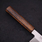 Kama Usuba(Kansai) Blue Steel #2 Kasumi Sumi Urushi Griff 180mm-[Musashi]-[Japan-Küchenmesser]