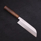 Kama Usuba(Kansai) Blue Steel #2 Kasumi Sumi Urushi Griff 180mm-[Musashi]-[Japan-Küchenmesser]
