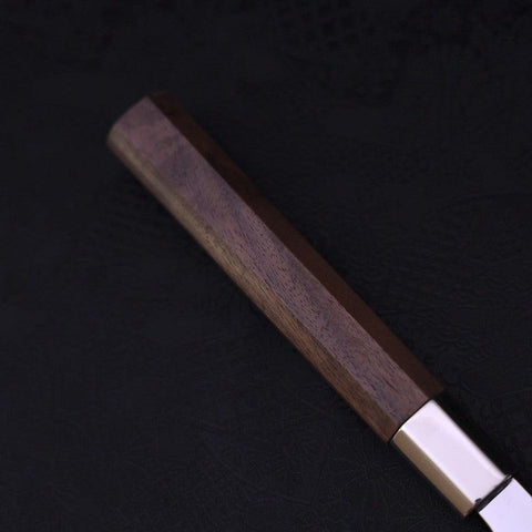 Katsuo Silver Steel #3 Walnussholz Griff 230mm-[Musashi]-[Japan-Küchenmesser]