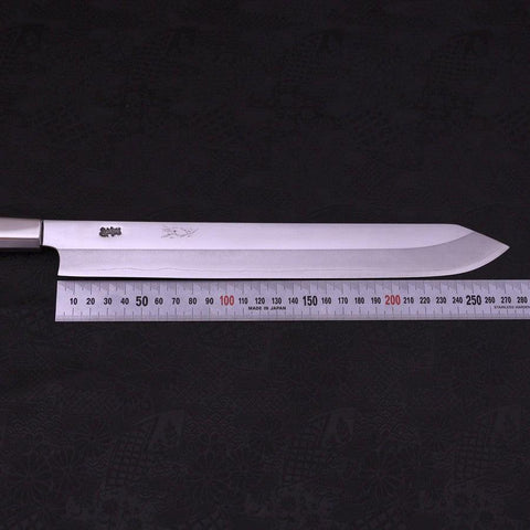 Katsuo Silver Steel #3 Walnussholz Griff 270mm-[Musashi]-[Japan-Küchenmesser]