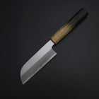 Kawamuki White Steel #1 Poliert Yaki Urushi Griff 110mm-[Musashi]-[Japan-Küchenmesser]