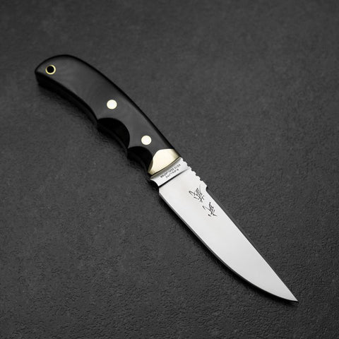 Kennata VG-10 Kasumi 110mm mit Lederscheide-[Musashi]-[Japan-Küchenmesser]