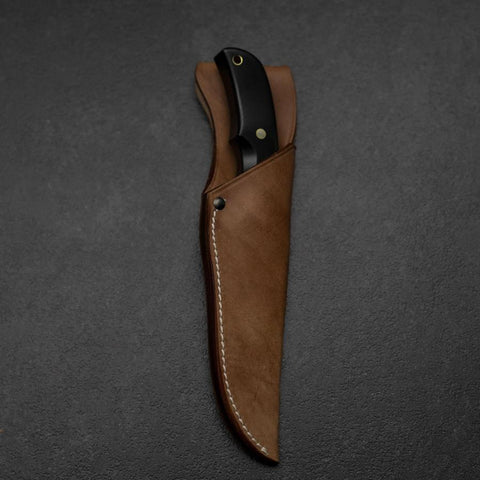 Kennata VG-10 Kasumi 110mm with Leather Sheath-[Musashi]-[Japan-Küchenmesser]