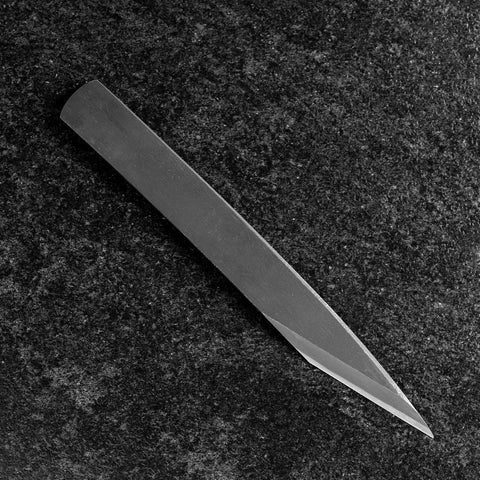 Kiridashi-Messer Blue Steel #1 Polierter Edelstahlgriff 55mm mit Paulownia-Holzbox-[Musashi]-[Japan-Küchenmesser]