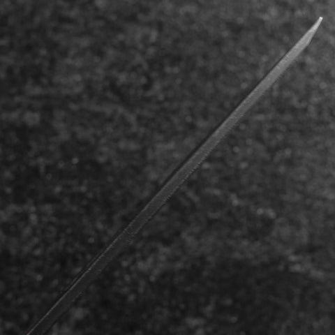 Kiridashi-Messer Blue Steel #1 Polierter Edelstahlgriff 55mm mit Paulownia-Holzbox-[Musashi]-[Japan-Küchenmesser]