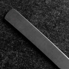 Kiridashi-Messer Blue Steel #1 Polierter Edelstahlgriff 55mm mit Paulownia-Holzbox-[Musashi]-[Japan-Küchenmesser]