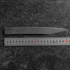 Kiridashi-Messer Blue Steel #1 Polierter Edelstahlgriff 55mm mit Paulownia-Holzbox-[Musashi]-[Japan-Küchenmesser]