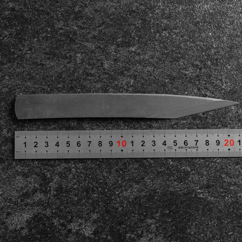 Kiridashi-Messer Blue Steel #1 Polierter Edelstahlgriff 55mm mit Paulownia-Holzbox-[Musashi]-[Japan-Küchenmesser]