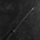 Kiridashi Messer D2 Poliert Edelstahl Bambus Design Griff 70mm mit Lederscheide-[Musashi]-[Japan-Küchenmesser]