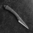 Kiridashi Messer D2 Poliert Edelstahl Bambus Design Griff 70mm mit Lederscheide-[Musashi]-[Japan-Küchenmesser]