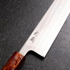 Kiritsuke 440C Poliert Roter Urushi Griff 210mm-[Musashi]-[Japan-Küchenmesser]