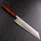 Kiritsuke 440C Poliert Roter Urushi Griff 210mm-[Musashi]-[Japan-Küchenmesser]