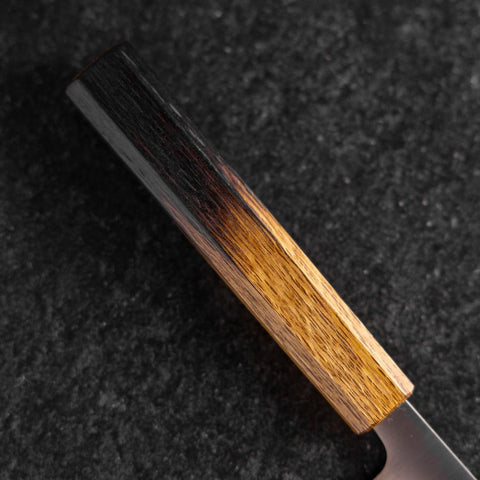 Kiritsuke 440C Polished Yaki Urushi Handle 210mm (8.3”)-[Musashi]-[Japanese-Kitchen-Knives]