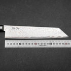 Kiritsuke AUS-10 Damast Roter Westlicher Griff 210mm-[Musashi]-[Japan-Küchenmesser]