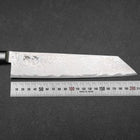 Kiritsuke AUS-10 Damast Schwarzer Westlicher Griff 210mm-[Musashi]-[Japan-Küchenmesser]