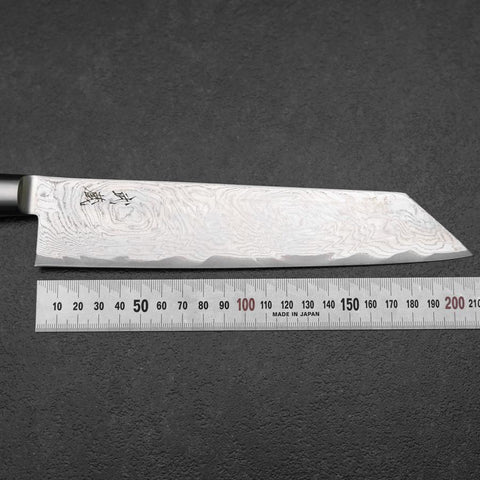 Kiritsuke AUS-10 Damast Schwarzer Westlicher Griff 210mm-[Musashi]-[Japan-Küchenmesser]