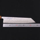Kiritsuke AUS-10 Mirror Tsuchime Damascus Yaki Urushi Handle 240mm (9.4”)-[Musashi]-[Japanese-Kitchen-Knives]