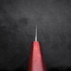 Kiritsuke AUS-10 Nashiji Damast Lila Urushi Griff 210mm-[Musashi]-[Japan-Küchenmesser]