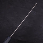 Kiritsuke AUS-10 Tsuchime Damast Dunkelblauer Urushi Griff 210mm-[Musashi]-[Japan-Küchenmesser]