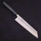 Kiritsuke AUS-10 Tsuchime Damast Dunkelblauer Urushi Griff 210mm-[Musashi]-[Japan-Küchenmesser]