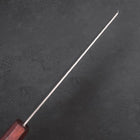 Kiritsuke AUS-10 Tsuchime Damast Lila Urushi Griff 210mm-[Musashi]-[Japan-Küchenmesser]