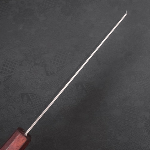 Kiritsuke AUS-10 Tsuchime Damast Lila Urushi Griff 210mm-[Musashi]-[Japan-Küchenmesser]