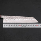 Kiritsuke AUS-10 Tsuchime Damast Lila Urushi Griff 210mm-[Musashi]-[Japan-Küchenmesser]