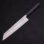 Kiritsuke AUS-10 Tsuchime Damast Urushi Griff Dunkelblau 240mm-[Musashi]-[Japan-Küchenmesser]