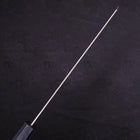 Kiritsuke AUS-10 Tsuchime Damast Urushi Griff Dunkelblau 240mm-[Musashi]-[Japan-Küchenmesser]