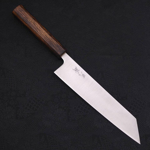 Kiritsuke Aogami-Super Edelstahlummantelung, Poliert Sumi Urushi Griff, 210mm-[Musashi]-[Japan-Küchenmesser]