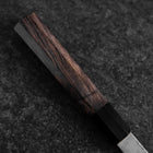 Kiritsuke Blue Steel #1 Suminagashi Büffelhorn und Ebenholz Griff 200mm-[Musashi]-[Japan-Küchenmesser]