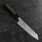 Kiritsuke Blue Steel #1 Suminagashi Büffelhorn und Ebenholz Griff 200mm-[Musashi]-[Japan-Küchenmesser]
