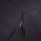 Kiritsuke Blue Steel #1 Suminagashi Schwarzer Ishime Griff 200mm-[Musashi]-[Japan-Küchenmesser]