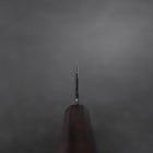 Kiritsuke Blue Steel #2 Kurouchi Ebenholz Griff 210mm-[Musashi]-[Japan-Küchenmesser]
