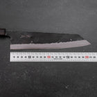 Kiritsuke Blue Steel #2 Kurouchi Ebenholz Griff 210mm-[Musashi]-[Japan-Küchenmesser]