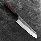 Kiritsuke Blue Steel #2 Kurouchi Nashiji Büffelhorn und Walnussholz Griff 200mm-[Musashi]-[Japan-Küchenmesser]