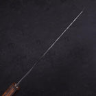 Kiritsuke Blue Steel #2 Kurouchi Sumi Urushi Griff 210mm-[Musashi]-[Japan-Küchenmesser]