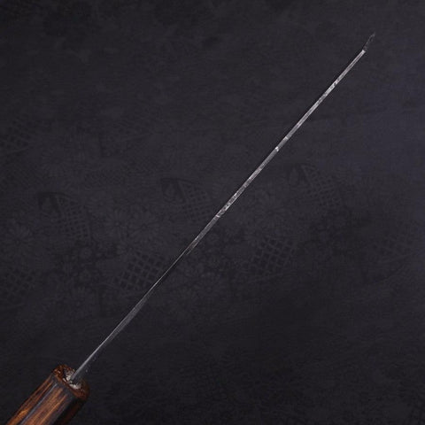Kiritsuke Blue Steel #2 Kurouchi Sumi Urushi Griff 210mm-[Musashi]-[Japan-Küchenmesser]